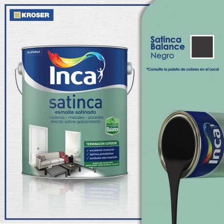 SATINCA BALANCE NEGRO 4L INCA ++ N/a