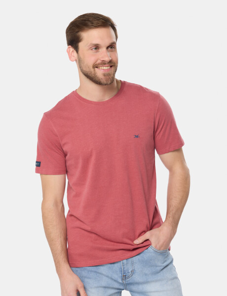 REMERA LISA DE ALGODÓN Ladrillo