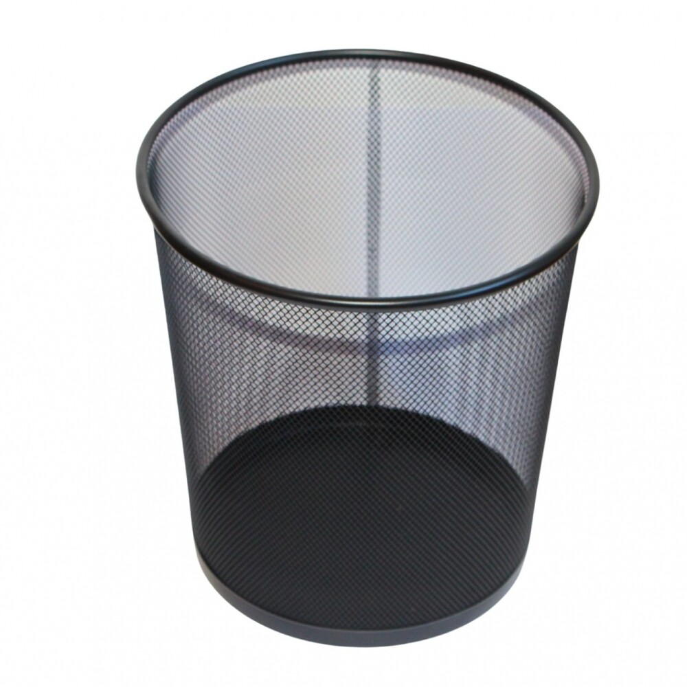 PAPELERA ALAMBRE COLOR NEGRO