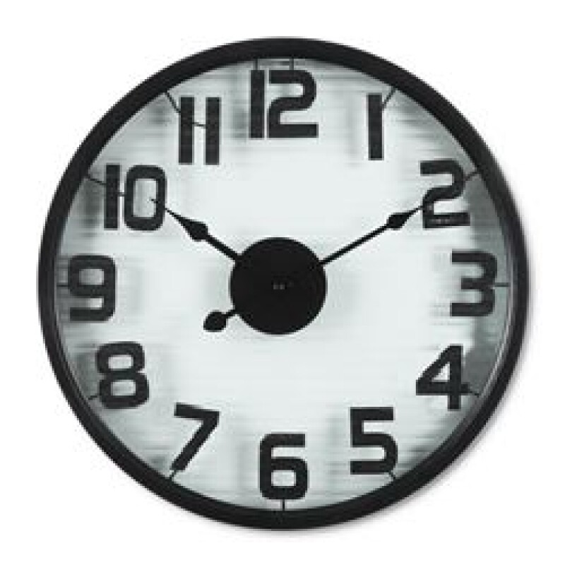 RELOJ DE PARED HIERRO D40X3.5CM RELOJ DE PARED HIERRO D40X3.5CM