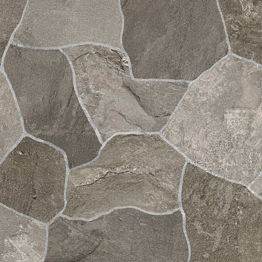 CERÁMICA PARA PISO LAJA GRIS EXT "A" 60X60 CM Cerámica Para Piso Laja Gris Ext "a" 60x60 Cm