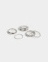 Sets Anillos De metal Set De Anillos Essential - Plateado