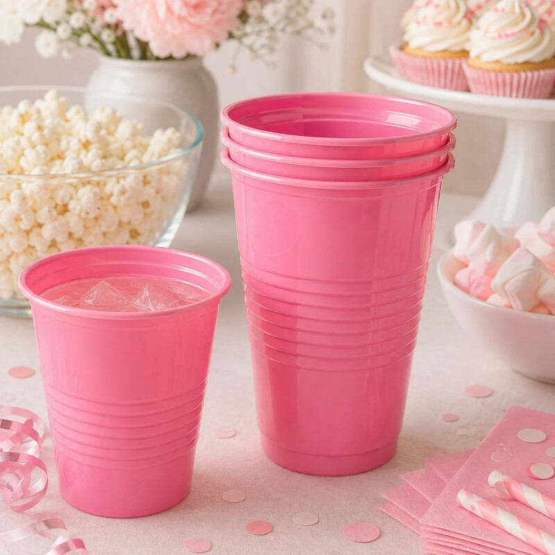 Vaso de 250 ml Rosa