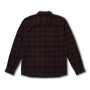 Camisa Roark Crossroads Flannel Hombre Dark Brown
