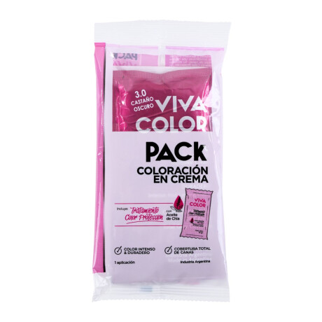 TINTA VIVA COLOR PACK 3.0 CASTAÑO OSCURO TINTA VIVA COLOR PACK 3.0 CASTAÑO OSCURO