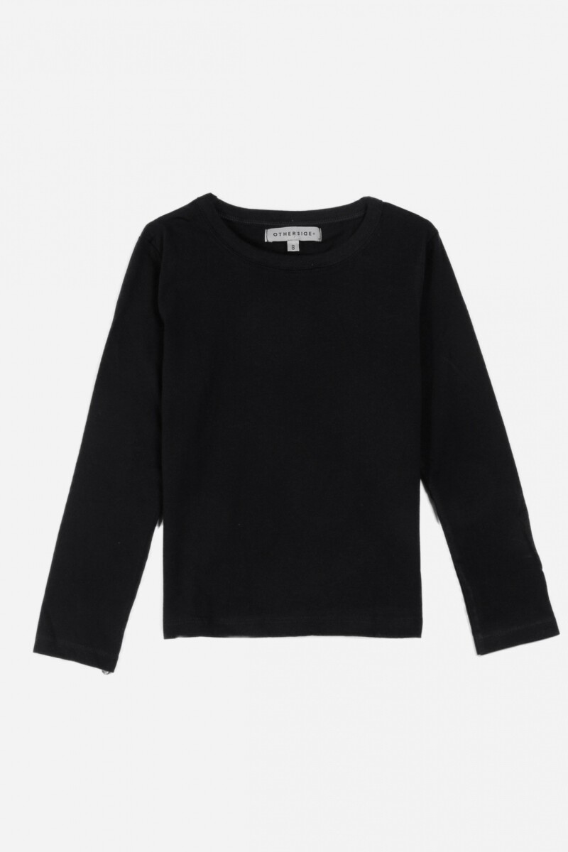 Camiseta manga larga NEGRO