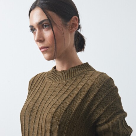 VESTIDO SIMEON Verde Musgo