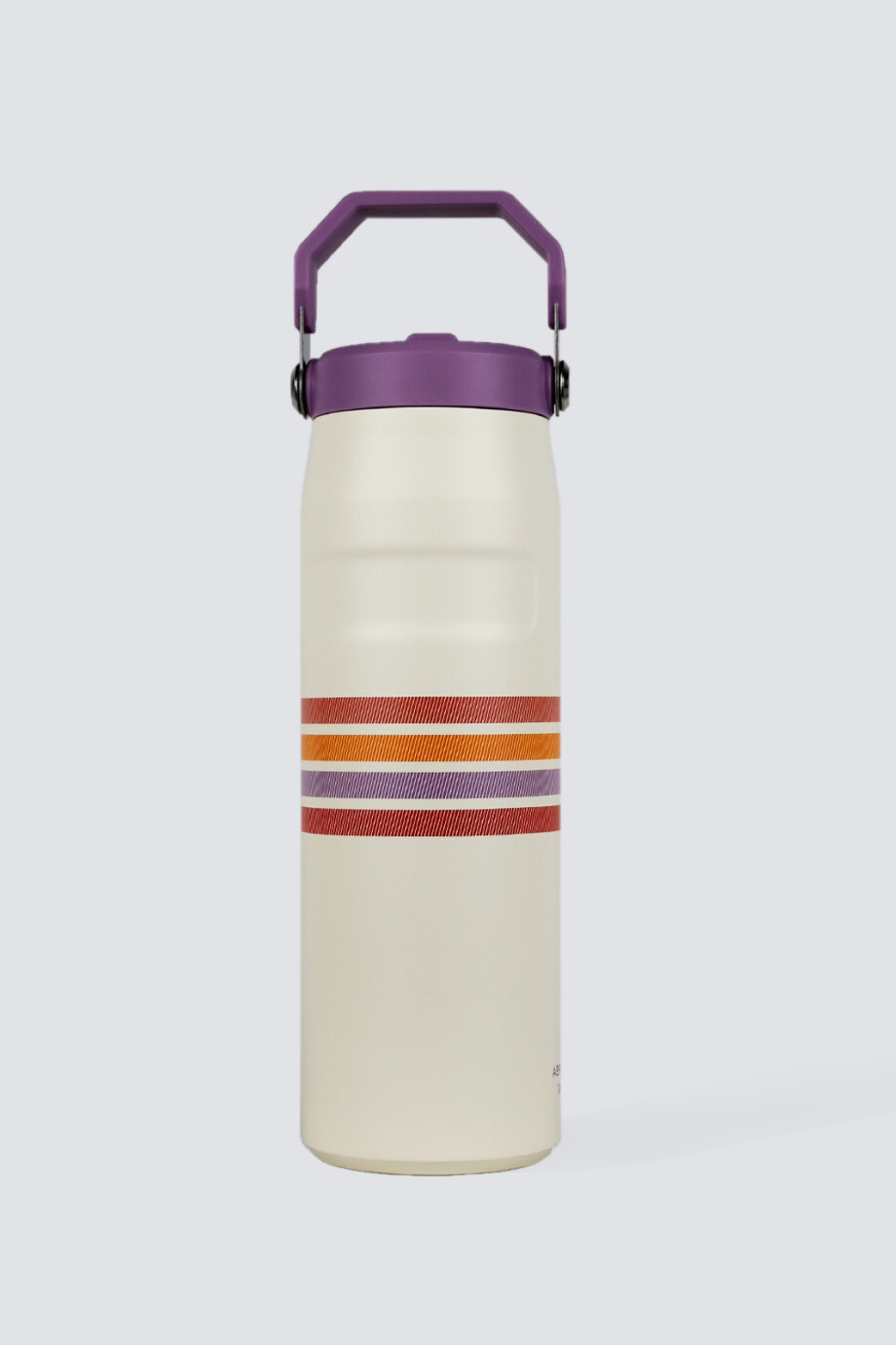 Botella Stanley The Aerolight 24 OZ Crudo - Rayas lila y naranja