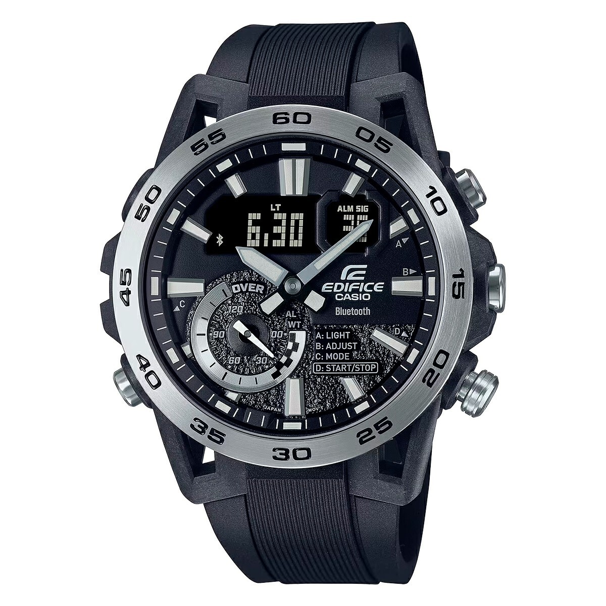 Reloj Edifice Deportivo Resina Negro 