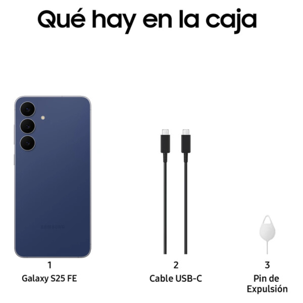 Samsung S25 Fe 8gb 512gb 5g 50mpx + Regalo PK SAMSUNG S25 FE 8/512 NAVY + REGALO