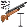 Combo Rifle Pcp M22 calibre 6,35mm + Mira + Inflador Combo Rifle Pcp M22 calibre 6,35mm + Mira + Inflador