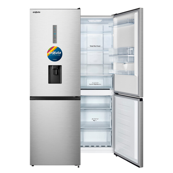 Heladera Combinada Enxuta Renxcmb16300d 304 L HELADERA ENXUTA COMBI INOX RENXCMB16300D