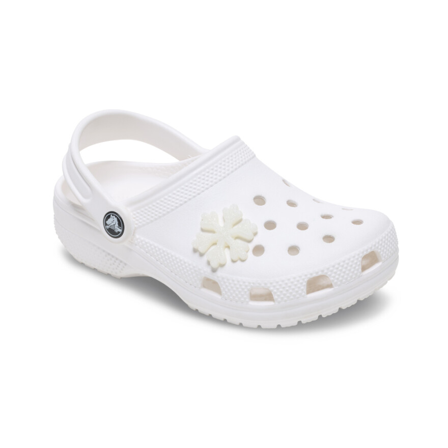 Jibbitz White Snowflake 2 Multicolor