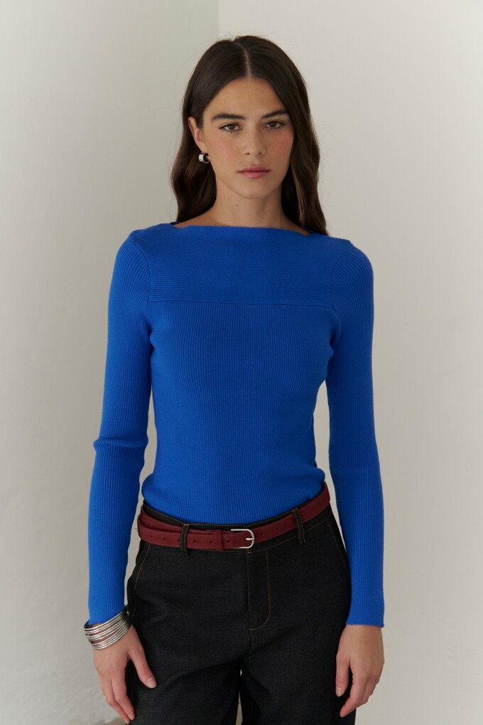 BUZO MORLEY BOTE AZUL