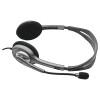 Auriculares Logitech H111 con Mic y Conector 3.5mm Gris Auriculares Logitech H111 con Mic y Conector 3.5mm Gris
