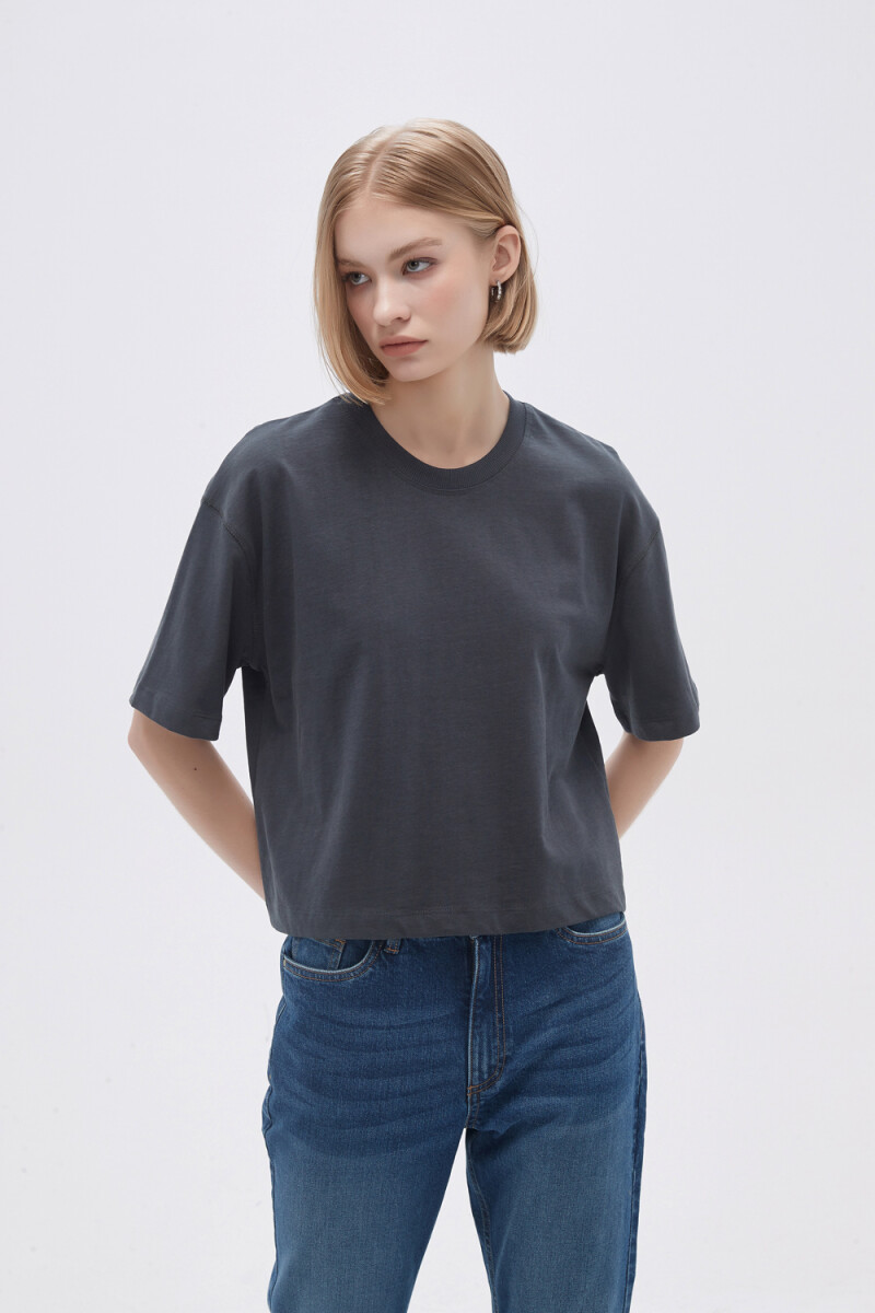 Remera Solisa - Gris Topo 