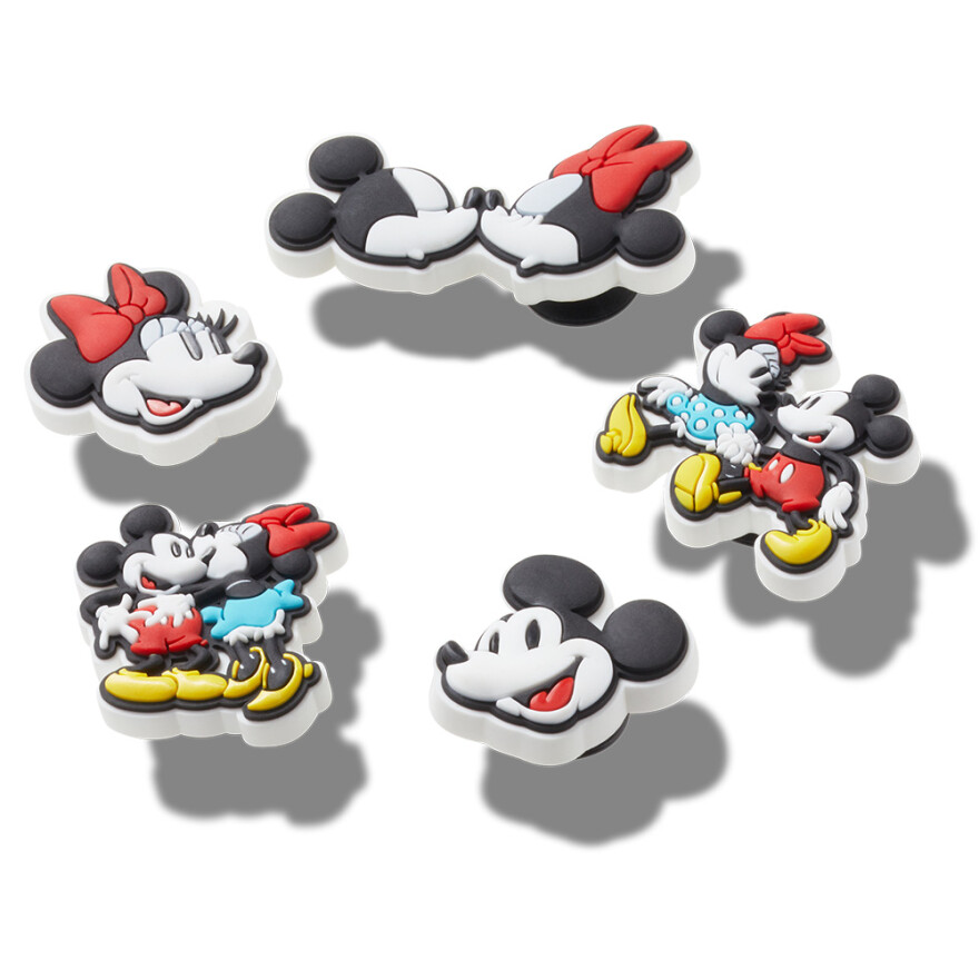Jibbitz Minnie Mickey Cute 5Pck Unisex Multicolor