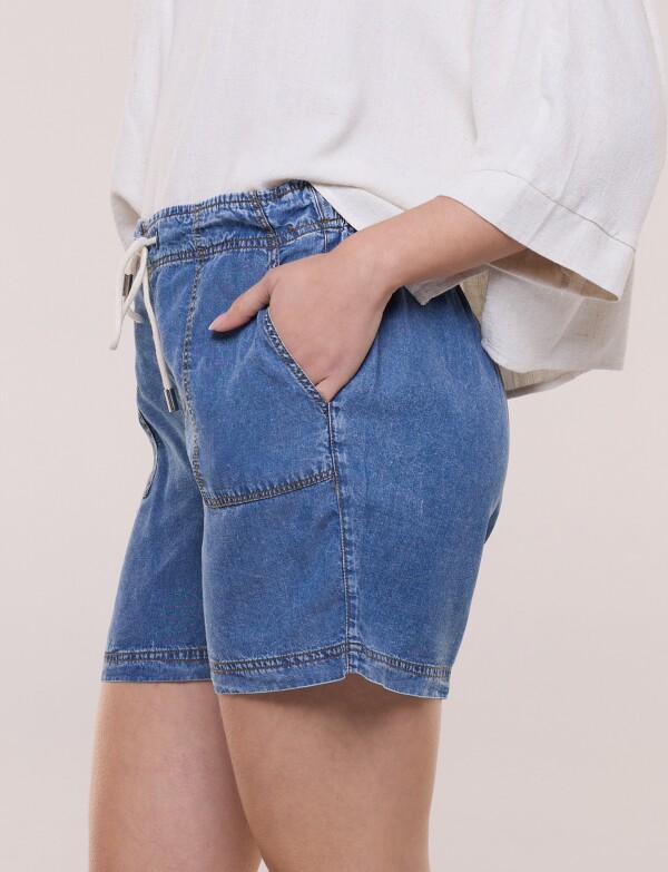 Short Lyocell Con Cordel JEAN