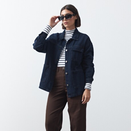 SOBRECAMISA SALINAS Indigo