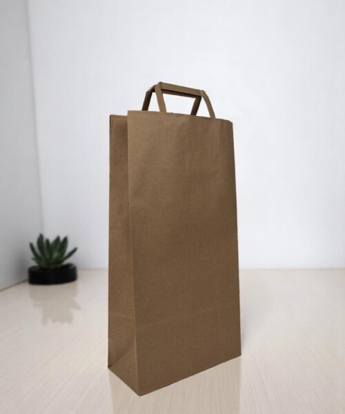 Bolsa lisa acuario 22x10x42 cm MADERA