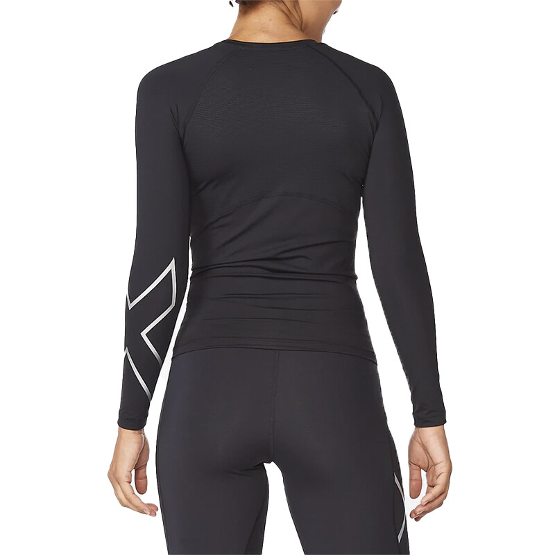 Remera 2XU Core Compression Long Sleeve Negro