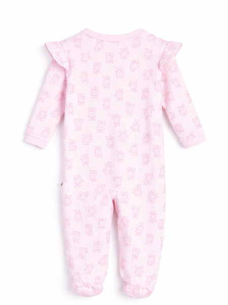 ENTERITO ESTAMPADO VOLADO ROSADO