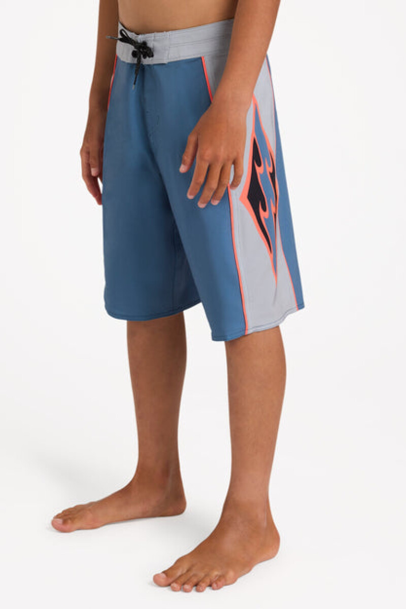 BOARDSHORT BOYS NEW WAVE PRO A-azul