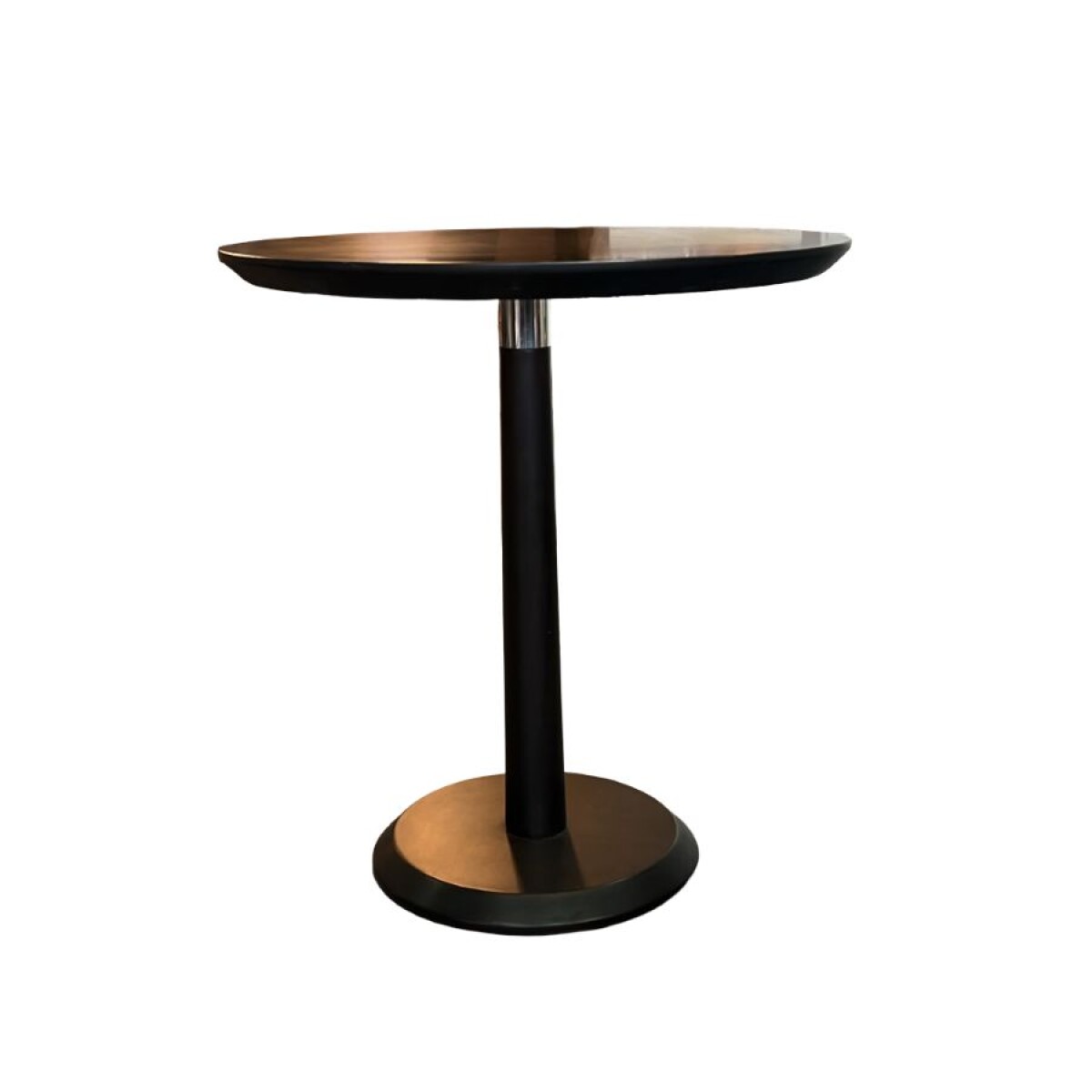 Mesa lateral redonda en madera 