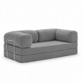 Sillón Cama Teddy Gris | PREVENTA