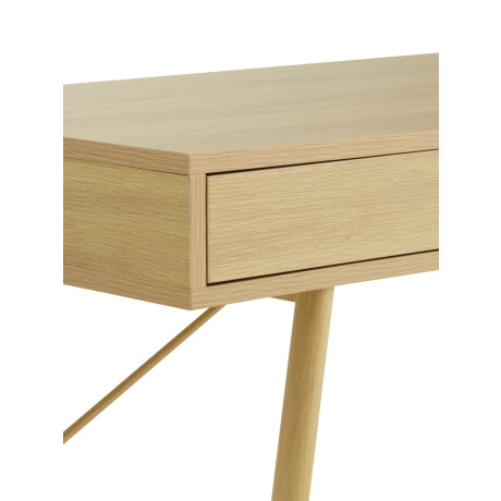 Escritorio Lindved 48X120 2 Cajones Color Roble