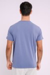 Remera manga corta Azul
