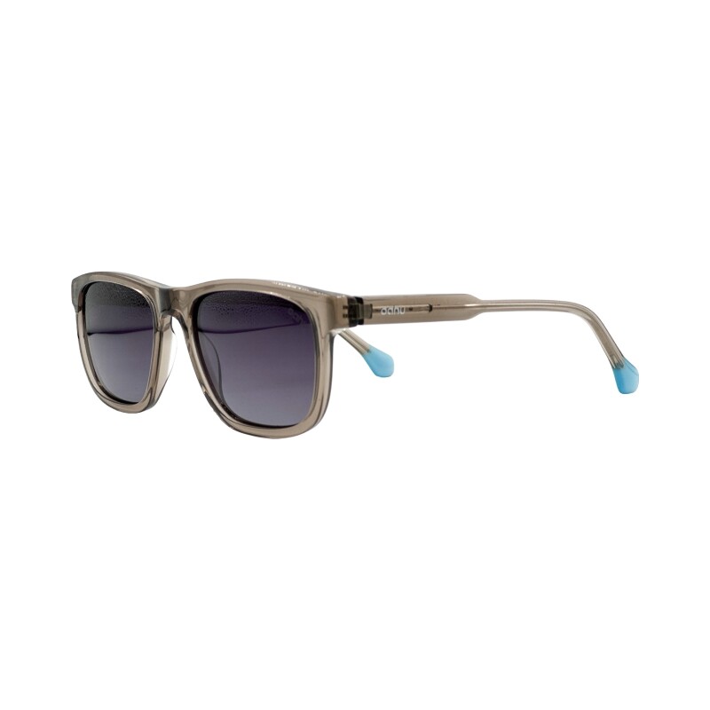Oahu Sol Trendy Rectangular Gris transparente Oahu Sol Trendy Rectangular Gris transparente