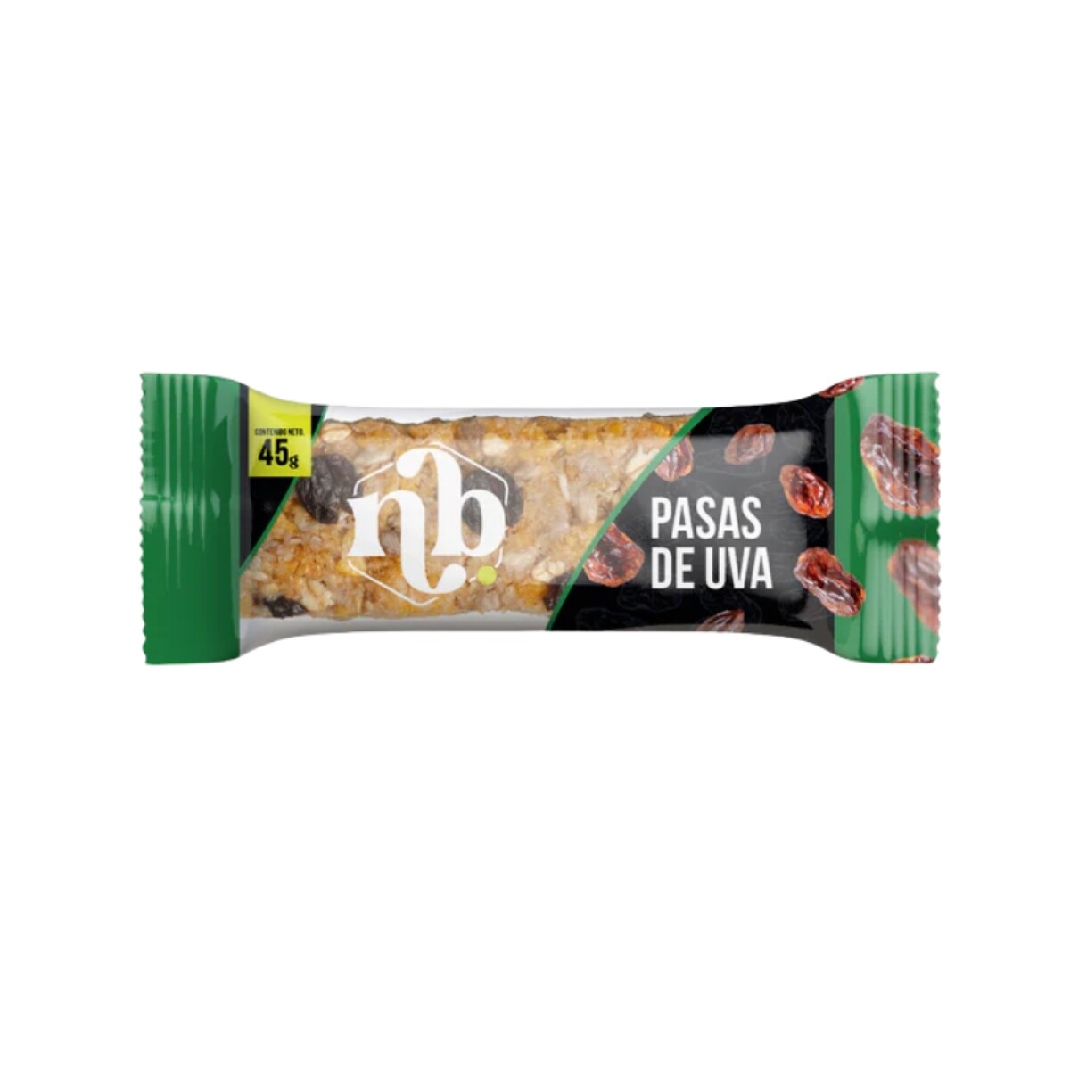 Natural Bars Coco Rallado Y Uva Pasas 45g 