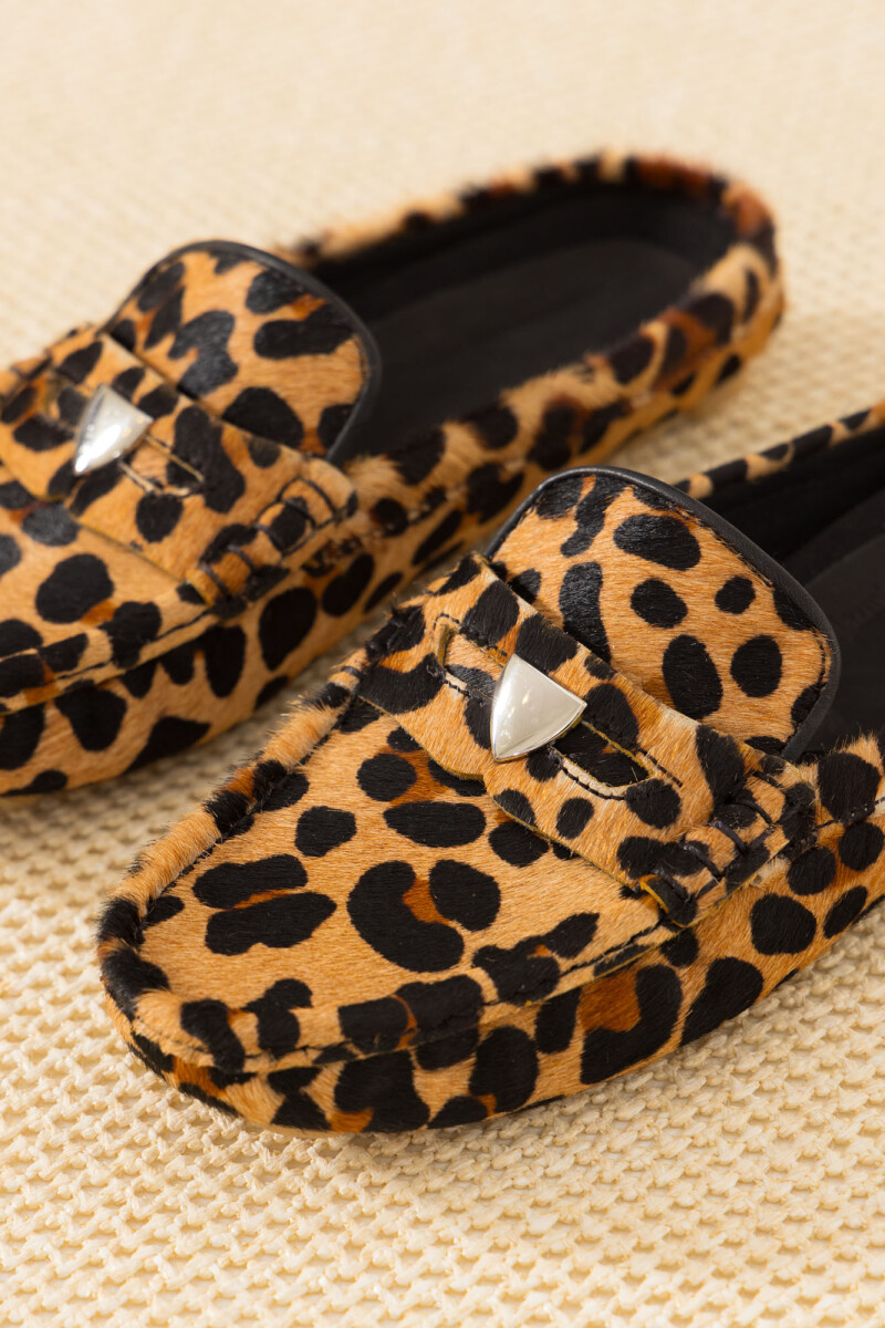 MOCASIN ANIMAL Leopardo