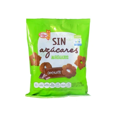 Galletas De Chocolate Sin Azúcar El Trigal 150g Galleta Chocolate S/azucar El