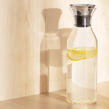 Jarra Botella De Vidrio 1L Tapa Metálica Jarra Botella De Vidrio 1L Tapa Metálica