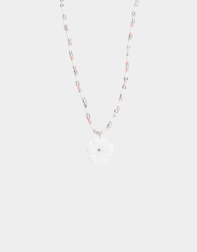 Collares Cortos Beach Collar Corto Con Mostacillas - Dorado