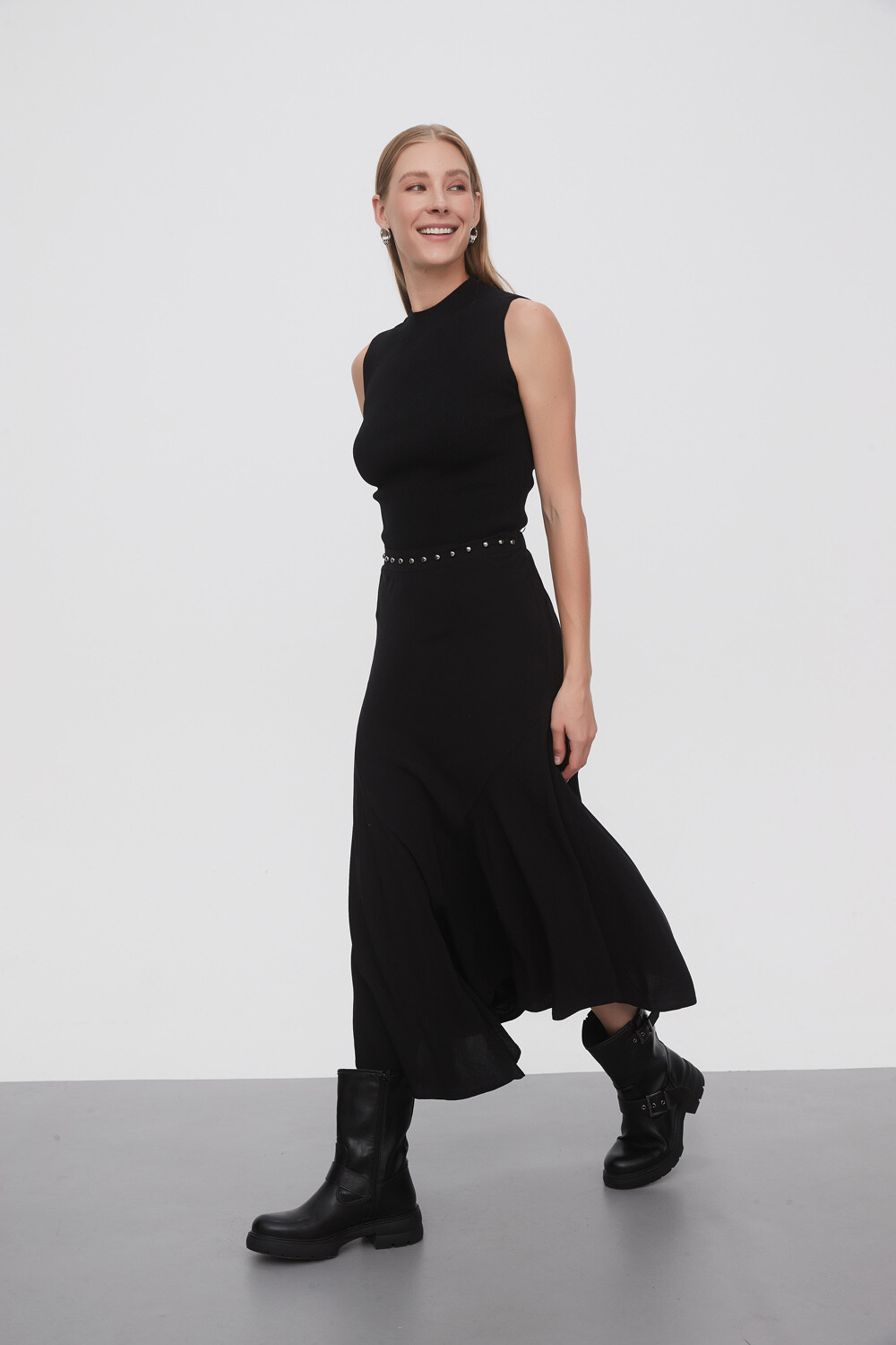 Falda Fanger Negro