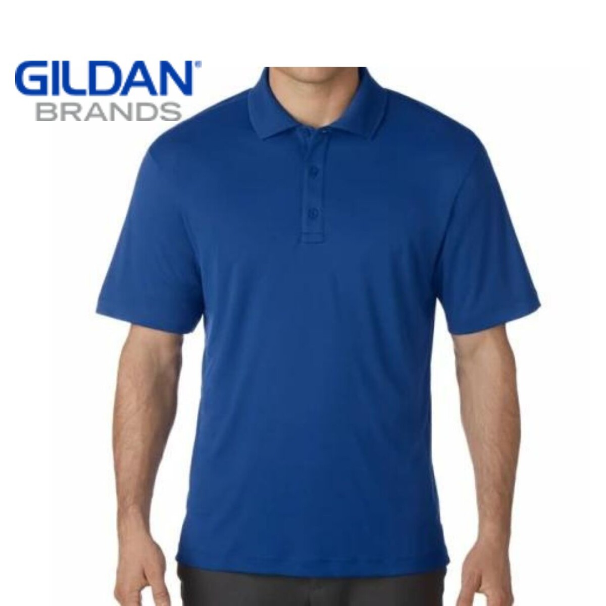 Polo Gildan Unisex - Azul Francia 