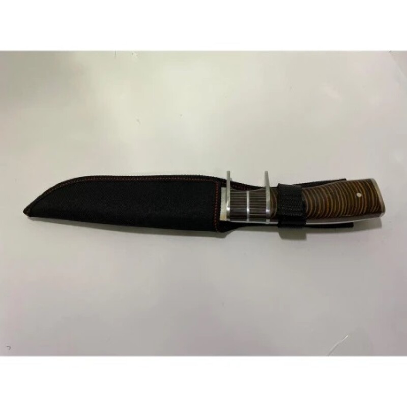 Cuchillo Safari Hoja Fija 31 cm Madera SF543 CUCHILLO SAFARI HOJA FIJA MANGO DE MADERA 31CM