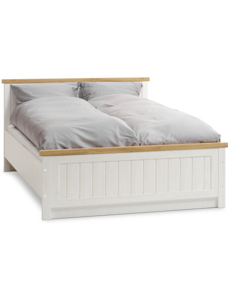 Estructura cama MARKSKEL King 180x200 roble/bl Estructura cama MARKSKEL King 180x200 roble/bl