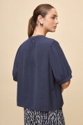BLUSA BORGO Azul Marino