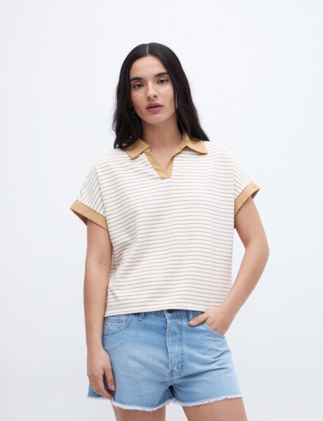 Remera Lefi Camel