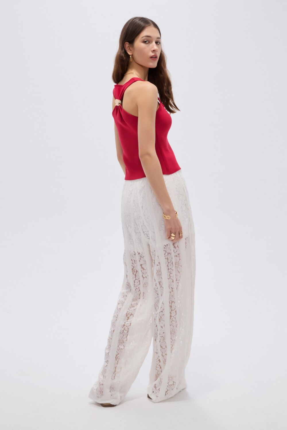 Pantalon Coqueta Marfil / Off White