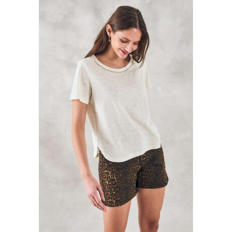 Remera Algodón Nácar