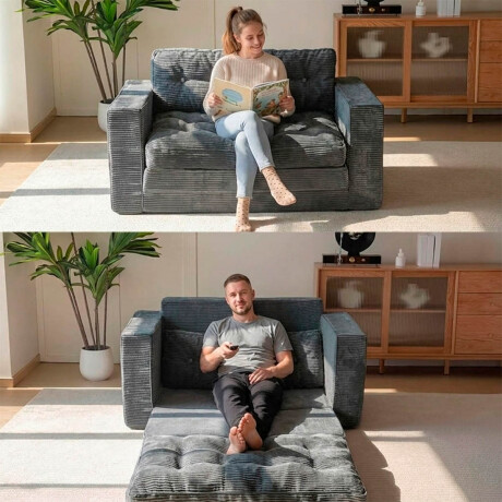 Sillón Cama 2 Cuerpos Cloudnest Sofá Living Dormitorio Sillón Cama 2 Cuerpos Cloudnest Sofá Living Dormitorio