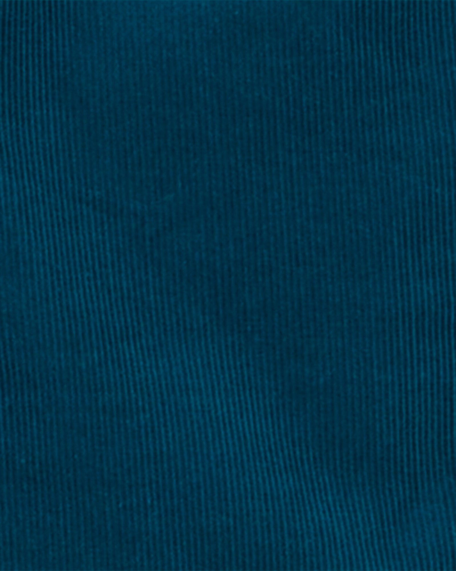 Pantalón de pana, clásico, turquesa Sin color