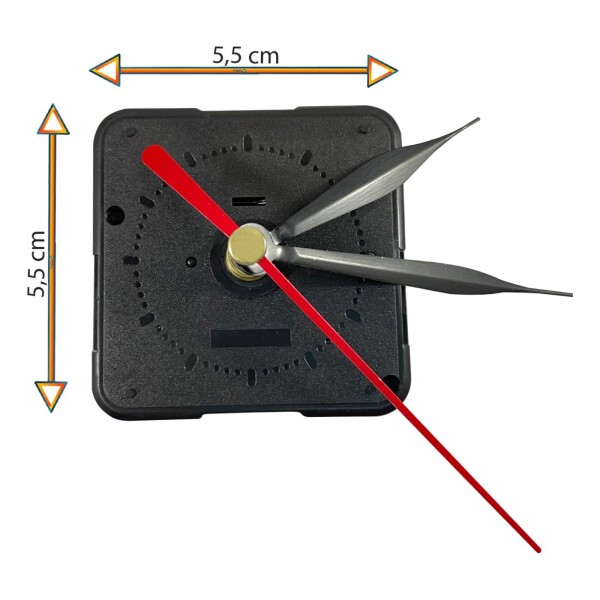 Mecanismo Maquina Para Reloj De Pared Quartz X5 Uni Mecanismo Maquina Para Reloj De Pared Quartz X5 Uni