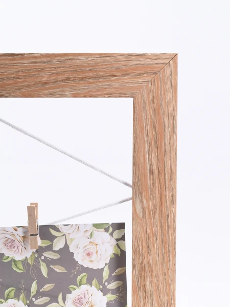 CUADRO CCON SOPORTE PARA COLGAR MADERA