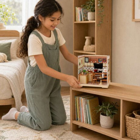 Casita en miniatura para armar Naranja